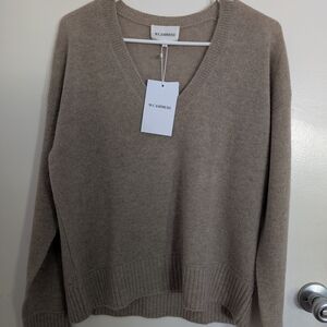 W. Cashmere Women's Tan Sweater